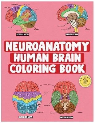 Neuroanatomy Human Brain Coloring Book - Dr Fanatomy