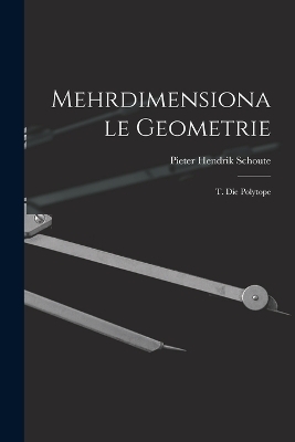 Mehrdimensionale Geometrie - Pieter Hendrik Schoute
