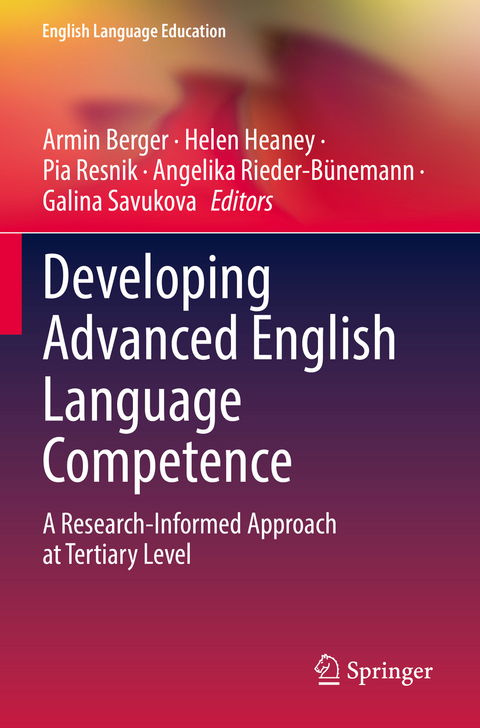 Developing Advanced English Language Competence - 