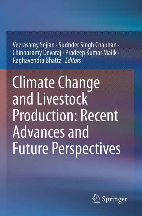 Climate Change and Livestock Production: Recent Advances and Future Perspectives - 