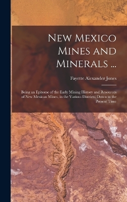 New Mexico Mines and Minerals ... - Fayette Alexander Jones