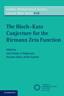 Bloch-Kato Conjecture for the Riemann Zeta Function - 