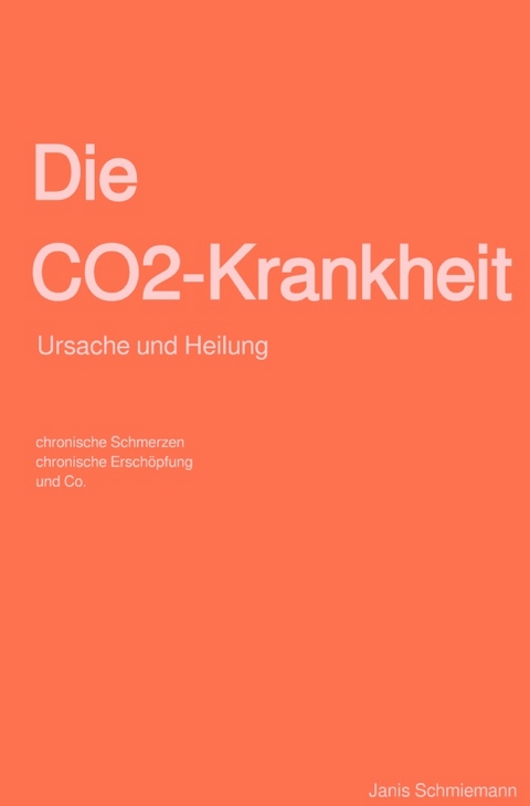 Die CO2-Krankheit - Janis Schmiemann