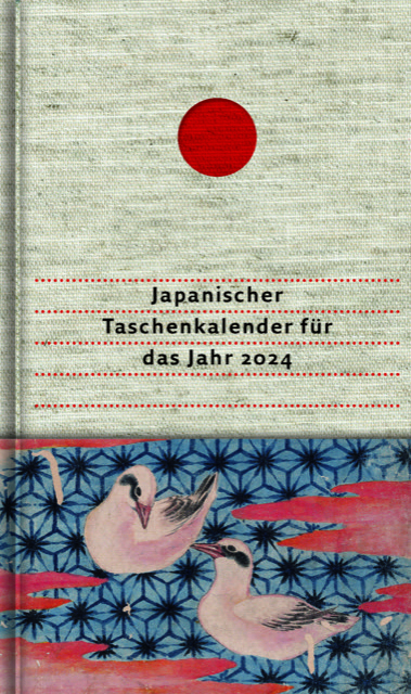 Japanischer Taschenkalender für das Jahr 2024 - Matsuo Bashô