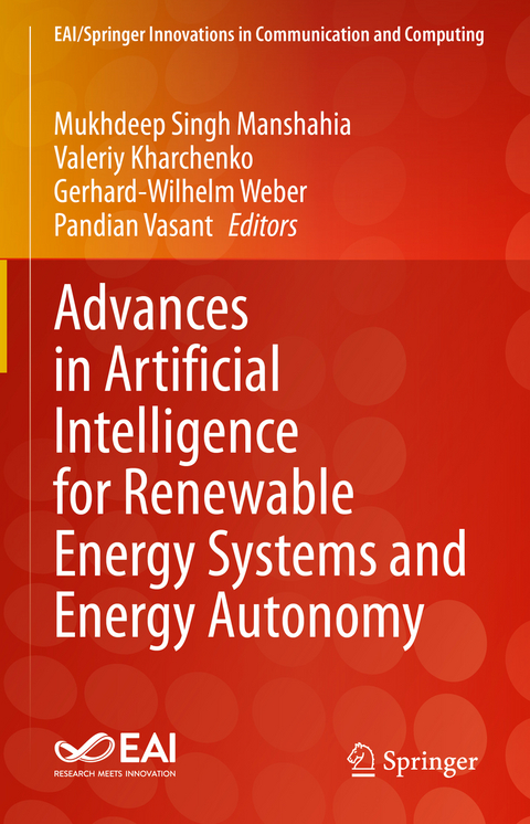 Advances in Artificial Intelligence for Renewable Energy Systems and Energy Autonomy - 