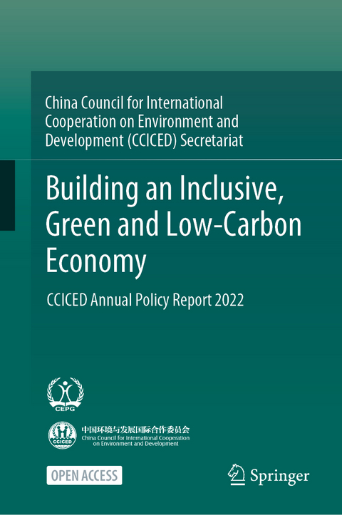 Building an Inclusive, Green and Low-Carbon Economy -  CCICED CCICED