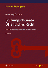 Prüfungsschemata Öffentliches Recht - Beaucamp, Guy; Lechelt, Rainer