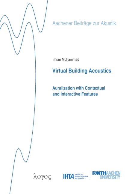 Virtual Building Acoustics - Imran Muhammad