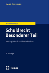 Schuldrecht Besonderer Teil - Brömmelmeyer, Christoph