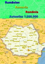 Rumänien Autoatlas, Straßenatlas 2023/2024 1:200.000 (România) - M&amp Baciu;  M
