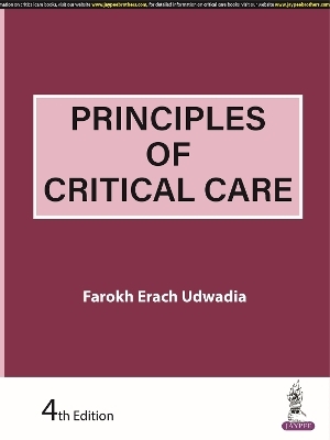 Principles of Critical Care - Farokh Erach Udwadia