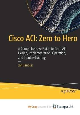 Cisco ACI - Jan Janovic