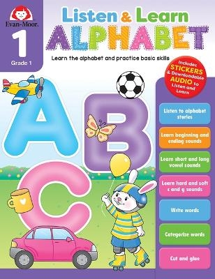 Alphabet, Grade1 Workbook -  Evan-Moor Educational Publishers