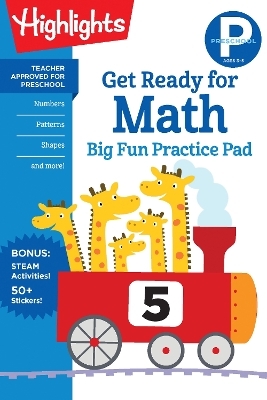 Preschool Get Ready for Math Big Fun Practice Pad - 