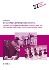 Die sprachliche Dimension des Sozialismus - Janett Haid