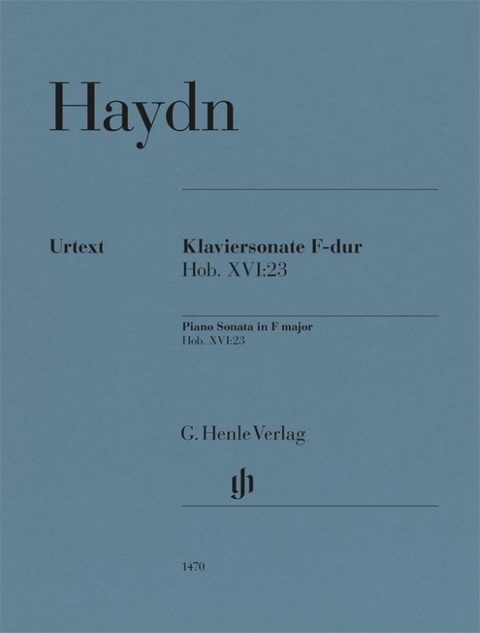 Joseph Haydn - Klaviersonate F-dur Hob. XVI:23 - 