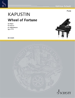 Nikolai Kapustin - Wheel of Fortune Op. 112 for Piano Solo - 