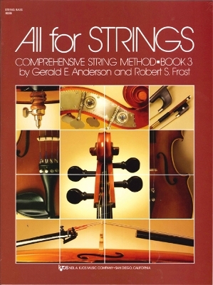 All for Strings Book 3 String Bass - Gerald Anderson, Robert Frost
