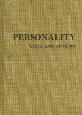 Personality Tests and Reviews I -  Buros Center