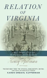 Relation of Virginia - Spelman, Henry; Kupperman, Karen Ordahl