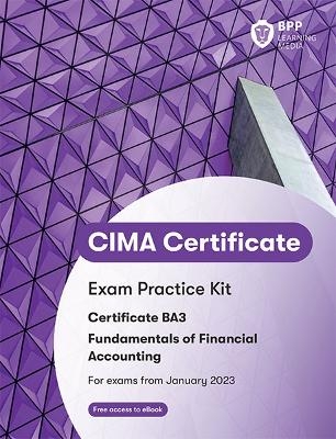 CIMA BA3 Fundamentals of Financial Accounting -  BPP Learning Media