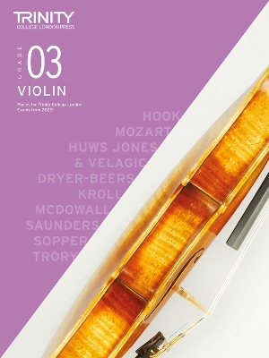 Trinity College London Violin Exam Pieces From 2020: Grade 3 CD - Trinity College London