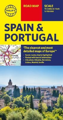 Philip's Spain and Portugal Road Map -  Philip's Maps