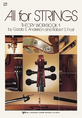 All for Strings Theory Workbook 1 Violin - Gerald Anderson, Robert Frost