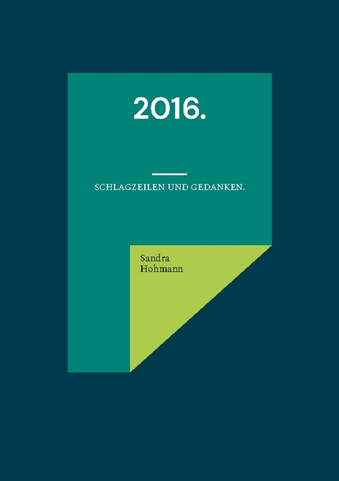 2016. - Sandra Hohmann