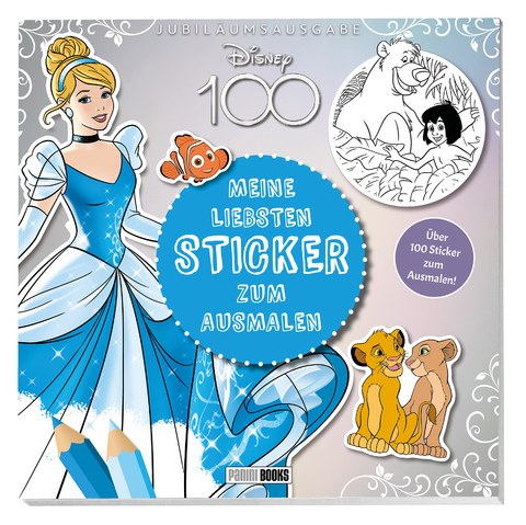 Disney 100: Meine liebsten Sticker zum Ausmalen -  Panini