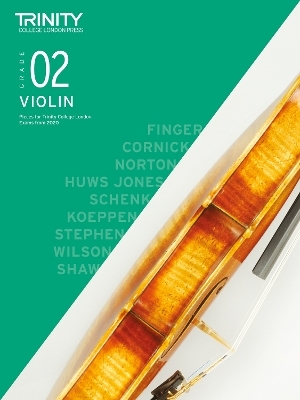 Trinity College London Violin Exam Pieces From 2020: Grade 2 - Trinity College London