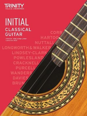 Trinity College London Classical Guitar Exam Pieces From 2020: Initial - Trinity College London