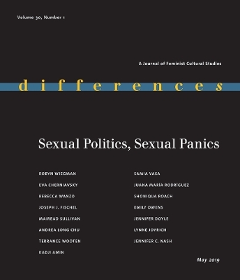 Sexual Politics, Sexual Panics - 