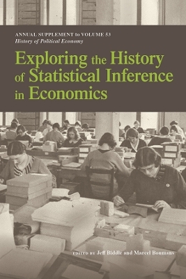 Exploring the History of Statistical Inference in Economics - 