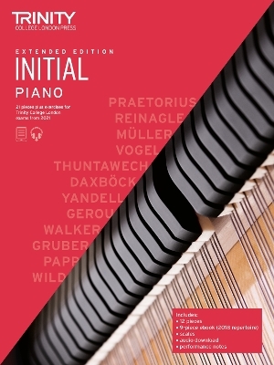 Trinity College London Piano Exam Pieces Plus Exercises From 2021: Initial - Extended Edition - Trinity College London