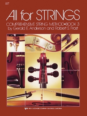 All for Strings Book 3 Violin - Gerald Anderson, Robert Frost