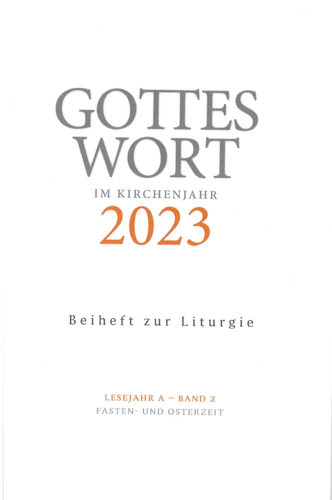 Gottes Wort im Kirchenjahr - Christoph Heinemann