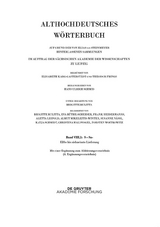 Althochdeutsches Wörterbuch / Band VIII,1: -scaffa–scuz. 11.-17. Lieferung - 