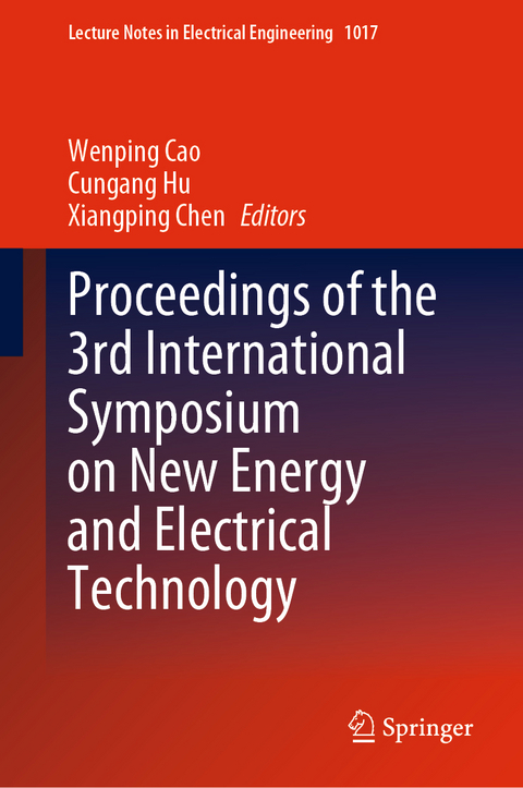 Proceedings of the 3rd International Symposium on New Energy and Electrical Technology - 