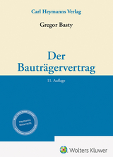 Der Bauträgervertrag - Gregor Basty