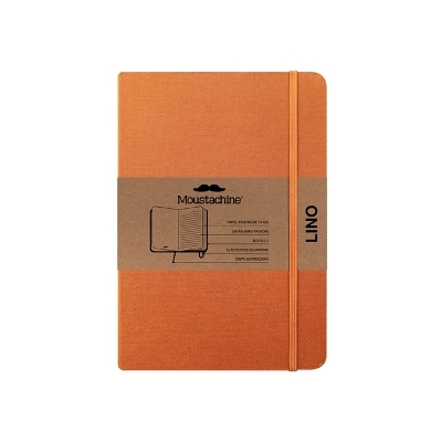 Moustachine Classic Linen Hardcover Ochre Lined Medium