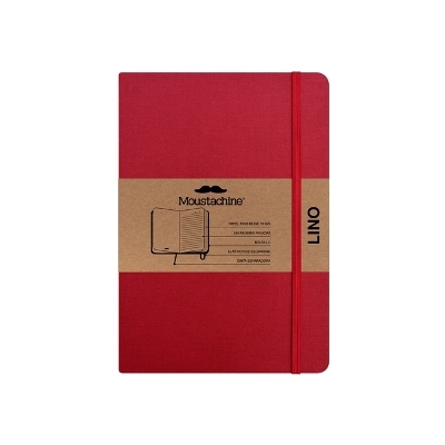 Moustachine Classic Linen Medium Classic Red Lined Flex