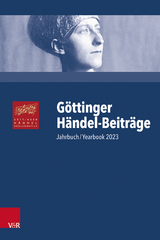 Göttinger Händel-Beiträge, Band 24 - 