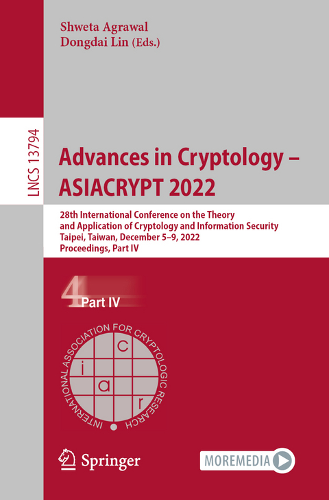 Advances in Cryptology – ASIACRYPT 2022 - 