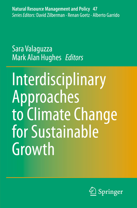 Interdisciplinary Approaches to Climate Change for Sustainable Growth - 