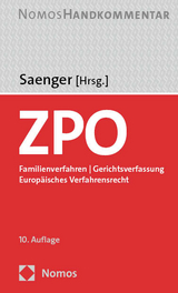 Zivilprozessordnung - Saenger, Ingo