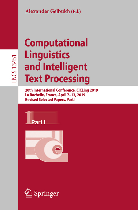 Computational Linguistics and Intelligent Text Processing - 