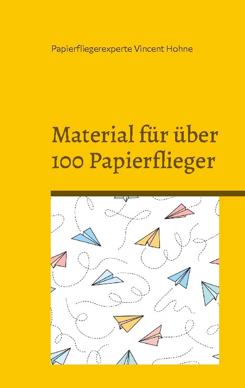 Material für über 100 Papierflieger - Papierfliegerexperte Vincent Hohne