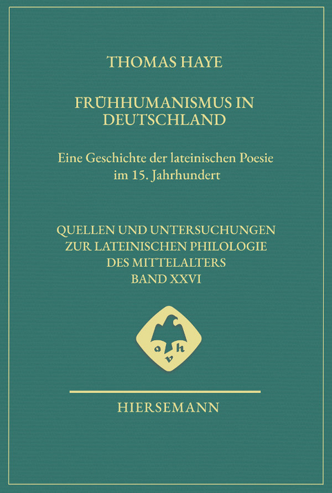 Frühhumanismus in Deutschland - Thomas Haye