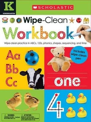 Kindergarten Wipe-Clean Workbook: Scholastic Early Learners (Wipe-Clean Workbook) -  Scholastic